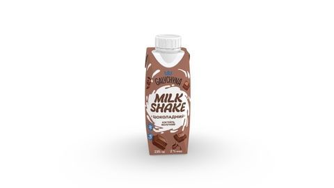 Коктейль молочний Milk Shake &laquo;Шоколадний&raquo; 2% жиру ТМ Галичина, ТРА 235 г РД-076673 фото